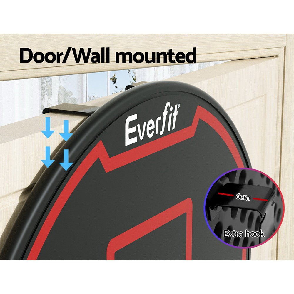 Basketball Hoop Door Wall Mounted Kids Sports Backboard Indoor Outdoor - Sports & Fitness > Basketball & Accessories - Rivercity House & Home Co. (ABN 18 642 972 209) - Affordable Modern Furniture Australia