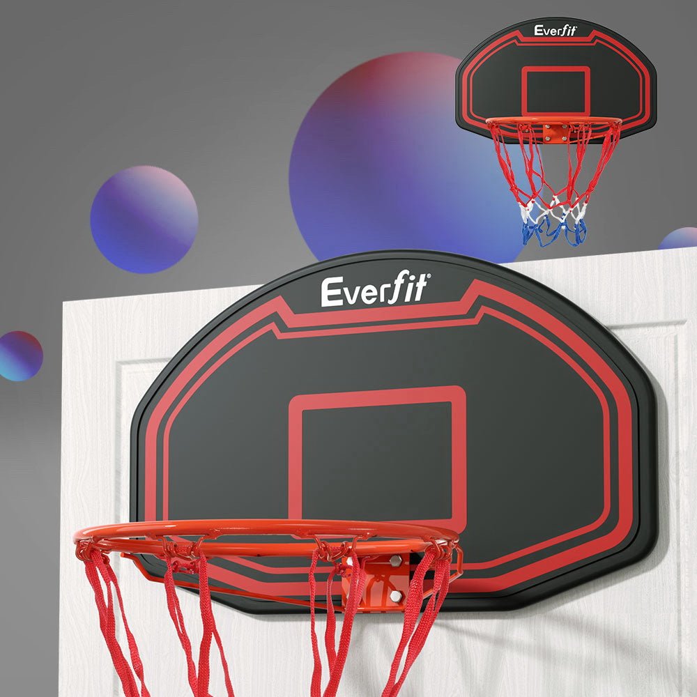 Basketball Hoop Door Wall Mounted Kids Sports Backboard Indoor Outdoor - Sports & Fitness > Basketball & Accessories - Rivercity House & Home Co. (ABN 18 642 972 209) - Affordable Modern Furniture Australia