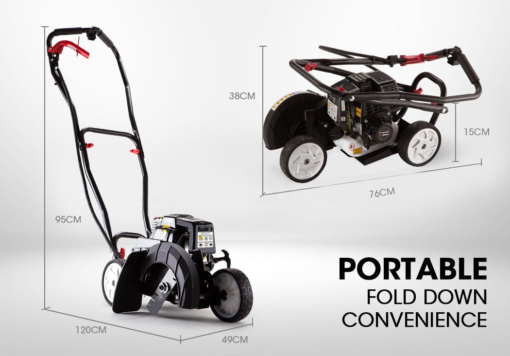 Baumr-AG 31CC Lawn Edger Petrol 4 Stroke Garden Grass Weed Trimmer Blade Cutting - Home & Garden > Garden Tools - Rivercity House & Home Co. (ABN 18 642 972 209) - Affordable Modern Furniture Australia