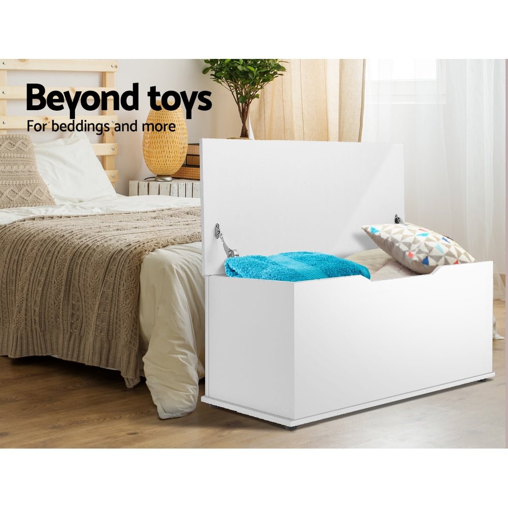 Blanket Box Kids Toy Storage Ottoman Chest Cabinet Clothes Bench Children - Baby & Kids > Kid's Furniture - Rivercity House & Home Co. (ABN 18 642 972 209) - Affordable Modern Furniture Australia