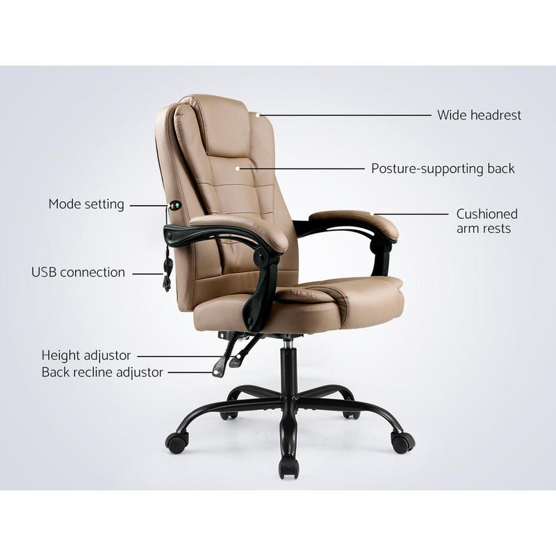 bradley-massage-office-chair-espresso - Rivercity House & Home Co. (ABN 18 642 972 209) - Affordable Modern Furniture Australia