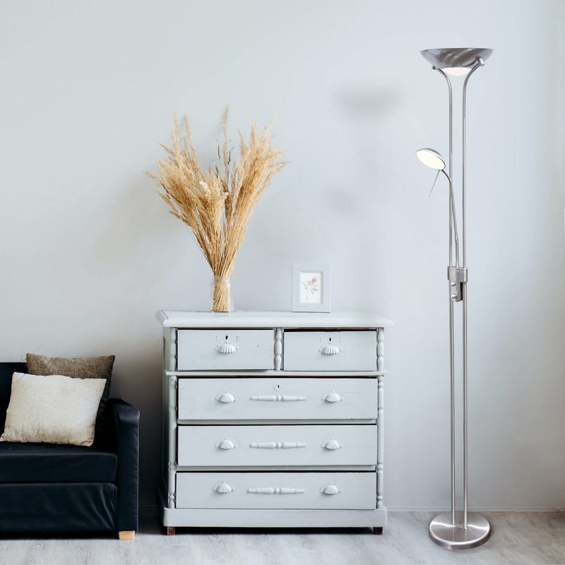Buckley Dimmable LED Mother & Child Floor Lamp - Home & Garden > Lighting - Rivercity House & Home Co. (ABN 18 642 972 209) - Affordable Modern Furniture Australia
