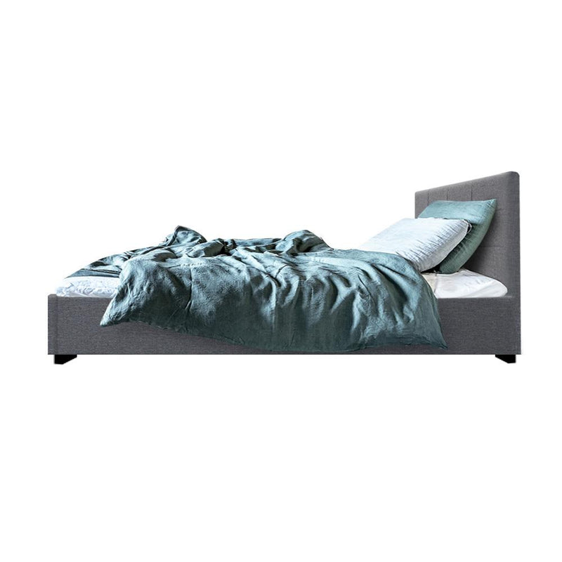 Byron Storage King Single Bed Frame Grey - Furniture > Bedroom - Rivercity House & Home Co. (ABN 18 642 972 209) - Affordable Modern Furniture Australia