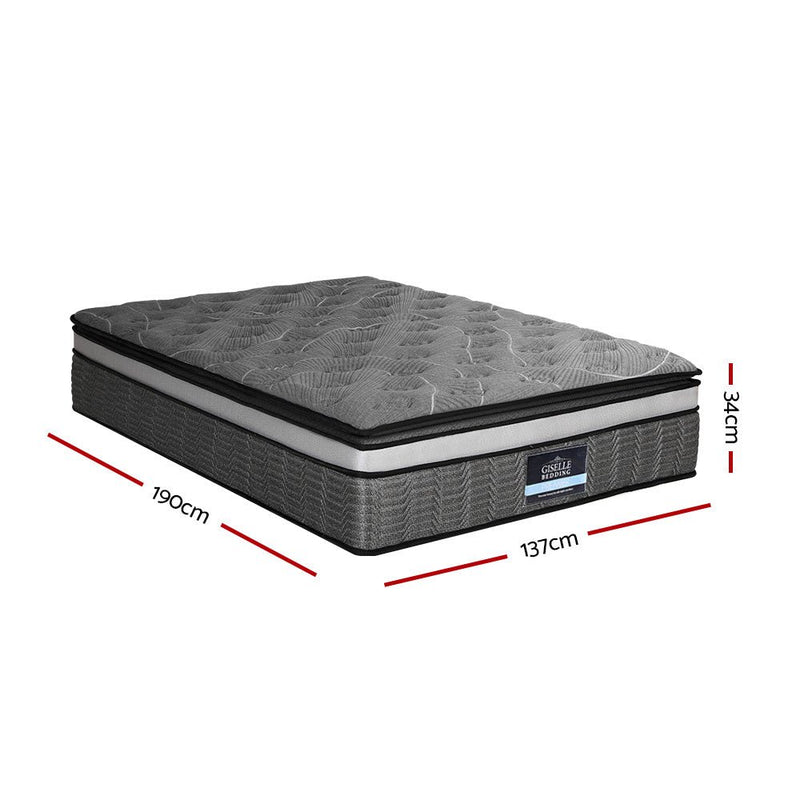 Camille Series Pocket Spring Mattresses 34cm Thick - Double - Furniture > Mattresses - Rivercity House & Home Co. (ABN 18 642 972 209) - Affordable Modern Furniture Australia