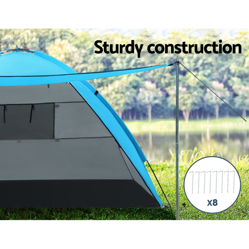 Camping Tent Beach Tents Hiking Sun Shade Shelter Fishing 2-4 Person - Outdoor > Camping - Rivercity House & Home Co. (ABN 18 642 972 209) - Affordable Modern Furniture Australia