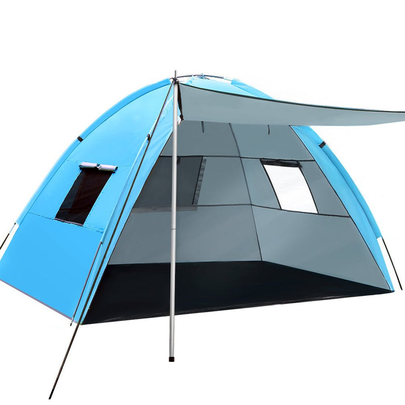 Camping Tent Beach Tents Hiking Sun Shade Shelter Fishing 2-4 Person - Outdoor > Camping - Rivercity House & Home Co. (ABN 18 642 972 209) - Affordable Modern Furniture Australia