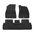 Car Rubber Floor Mats Front and Rear For Tesla Model 3 2021-2022