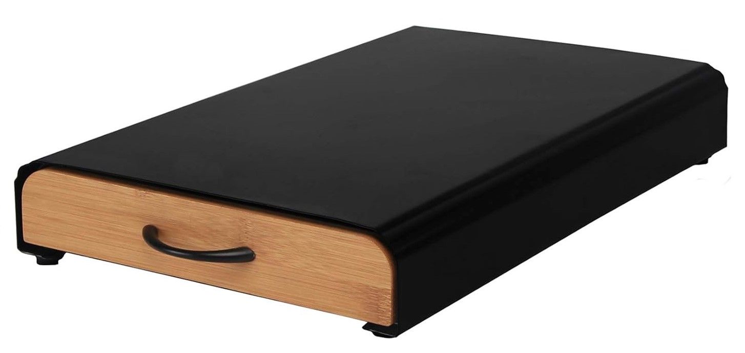 CARLA HOME Coffee Pods Holder Storage Drawer Compatible with 60 Nespresso Pods for Kitchen Storage & Organisation (Natural) - Home & Garden > Storage - Rivercity House & Home Co. (ABN 18 642 972 209) - Affordable Modern Furniture Australia