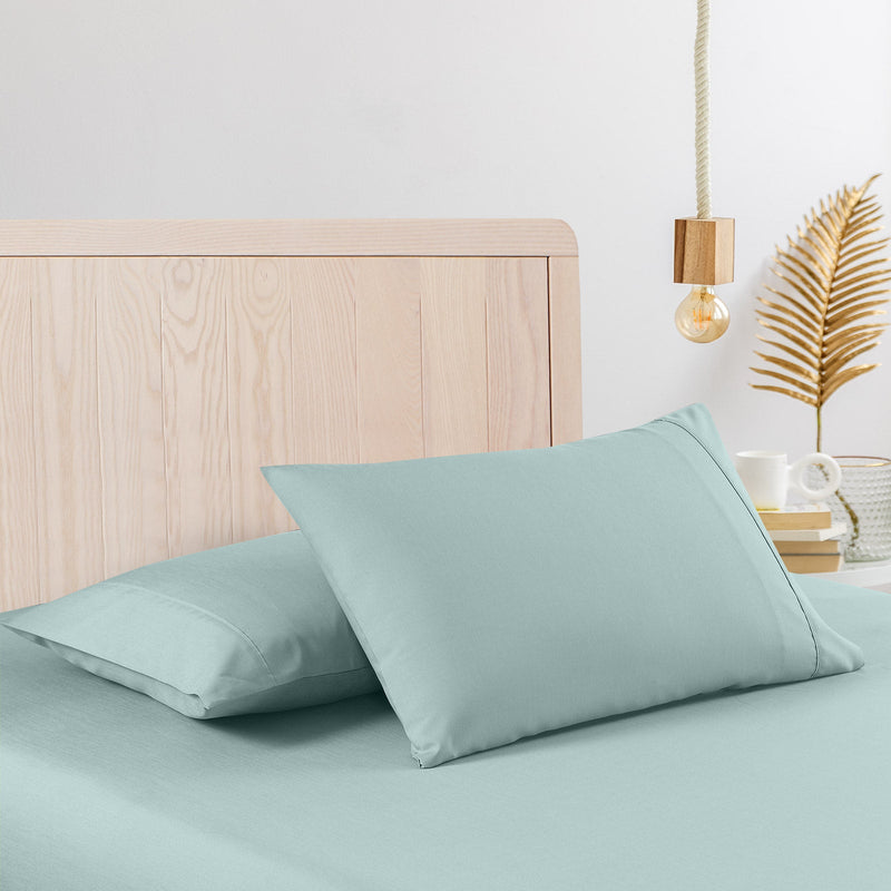 Casa Decor 2000 Thread Count Bamboo Cooling Sheet Set Ultra Soft Bedding - Queen - Frost - Home & Garden > Bedding - Rivercity House & Home Co. (ABN 18 642 972 209) - Affordable Modern Furniture Australia