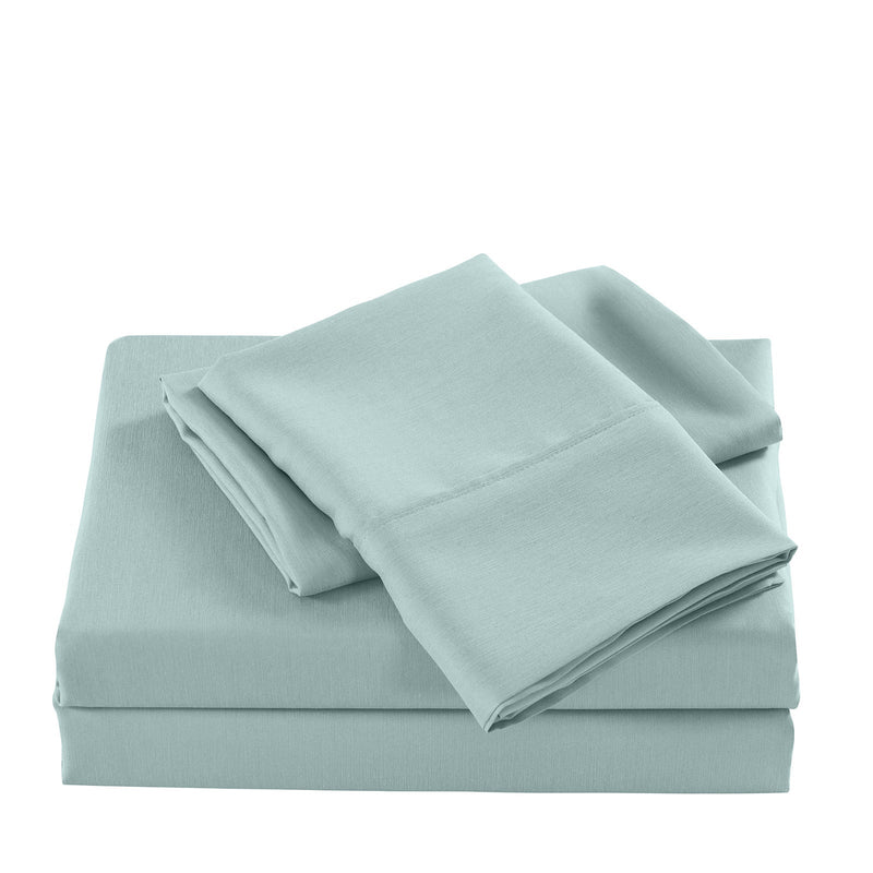 Casa Decor 2000 Thread Count Bamboo Cooling Sheet Set Ultra Soft Bedding - Queen - Frost - Home & Garden > Bedding - Rivercity House & Home Co. (ABN 18 642 972 209) - Affordable Modern Furniture Australia