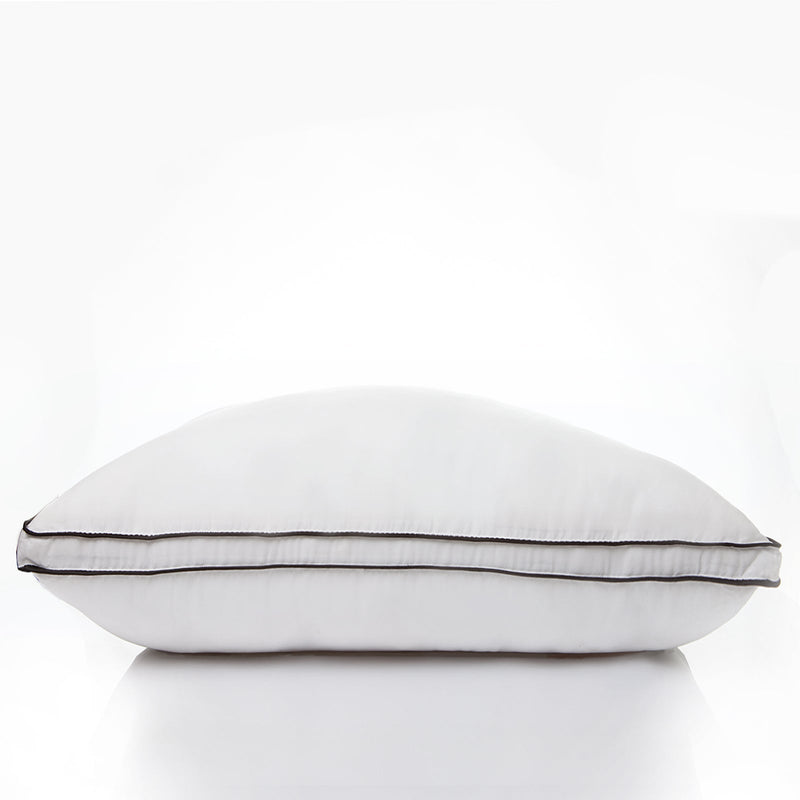 Casa Decor Silk Blend Pillow Hypoallergenic Gusset Cotton Cover Single Pack - Home & Garden > Bedding - Rivercity House & Home Co. (ABN 18 642 972 209)