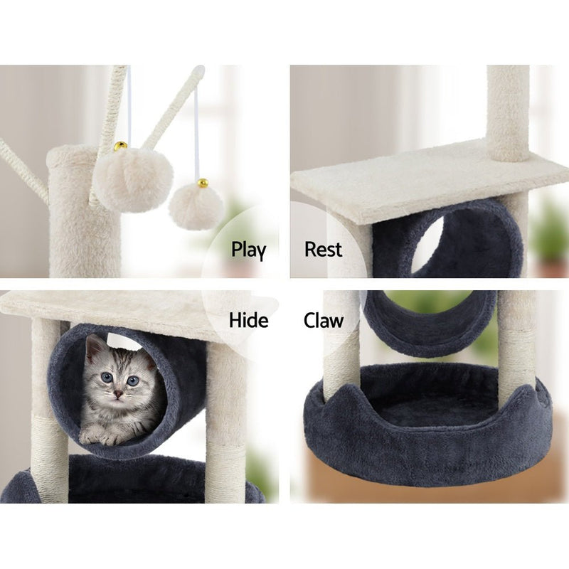 Cat Tree Scratching Post 76cm Scratcher Tower Condo House Hanging toys - Pet Care > Cat Supplies - Rivercity House & Home Co. (ABN 18 642 972 209) - Affordable Modern Furniture Australia