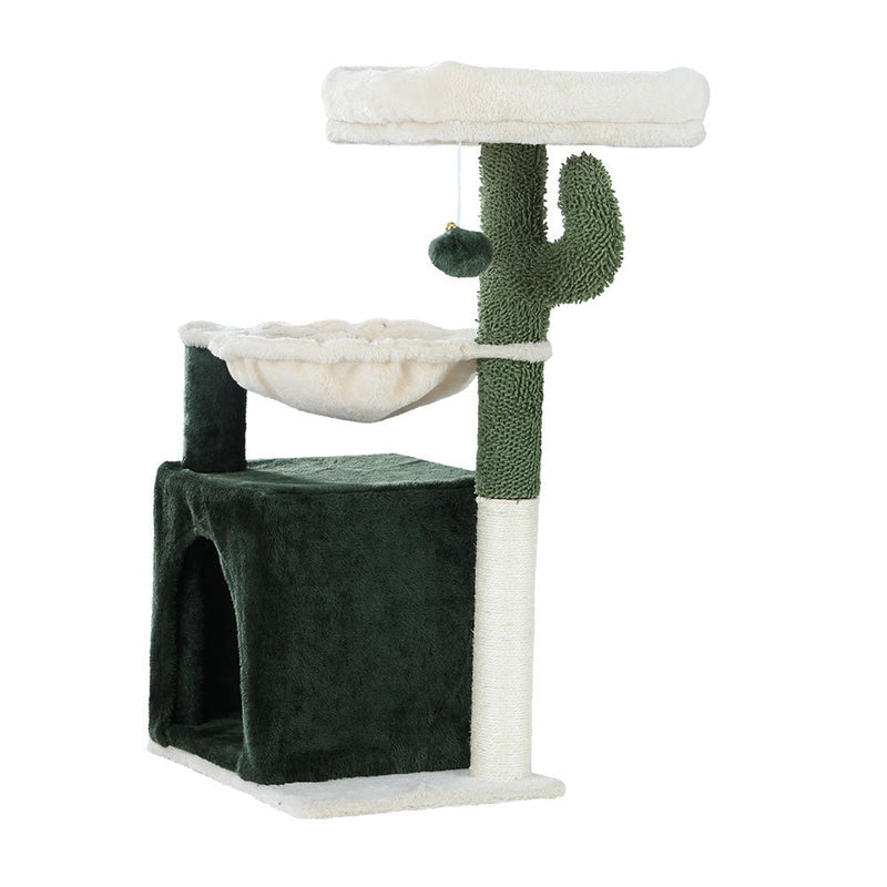 Cat Tree Tower Scratching Post Scratcher Wood Condo Bed House Toys 70cm - Pet Care > Cat Supplies - Rivercity House & Home Co. (ABN 18 642 972 209)