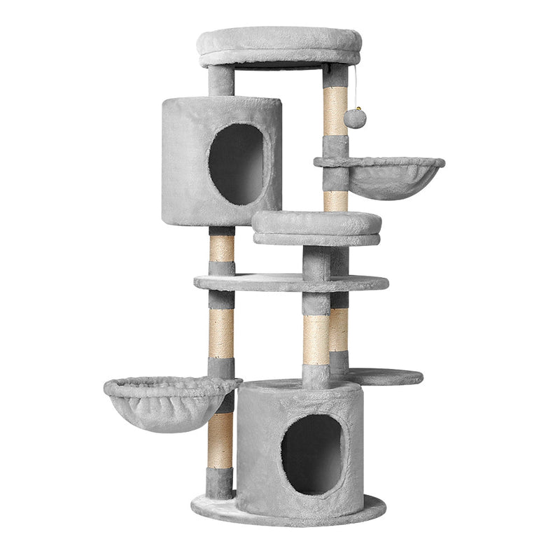 Cat Tree Tower Scratching Post Scratcher Wood Condo House Toys Bed 123cm - Pet Care > Cat Supplies - Rivercity House & Home Co. (ABN 18 642 972 209) - Affordable Modern Furniture Australia