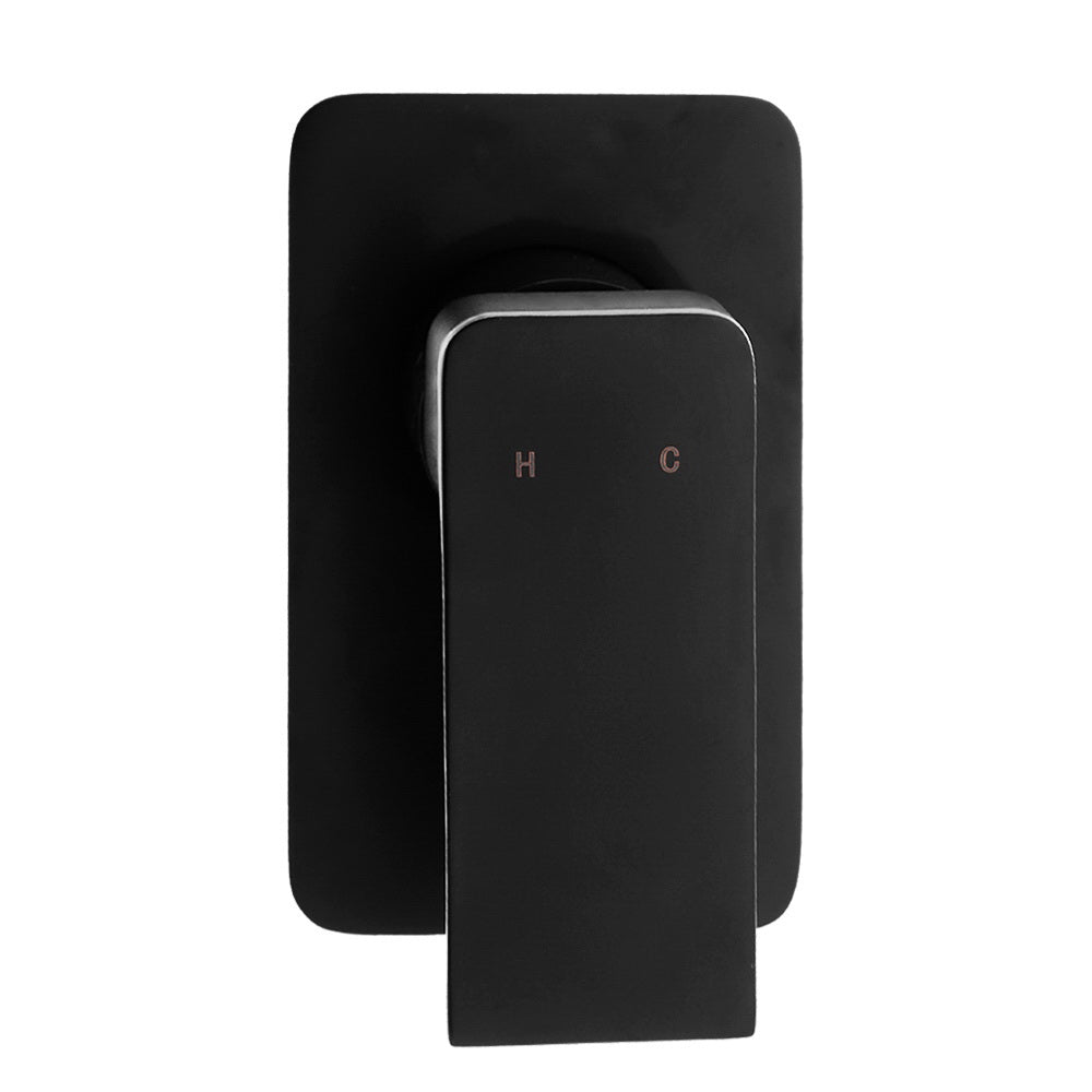 Cefito 8'' Rain Shower Head Wall Arm Square High Pressure Mixer Tap Black - Home & Garden > Bathroom Accessories - Rivercity House & Home Co. (ABN 18 642 972 209) - Affordable Modern Furniture Australia