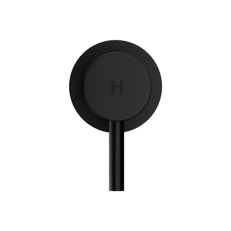 Cefito Basin Twin Tap Wall Round Brass Faucet Shower Bathtub Black - Home & Garden > Bathroom Accessories - Rivercity House & Home Co. (ABN 18 642 972 209) - Affordable Modern Furniture Australia