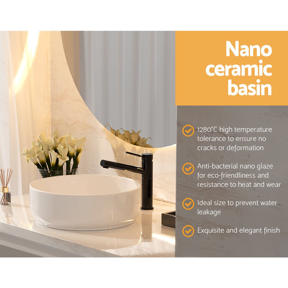 Cefito Bathroom Basin Ceramic Vanity Sink Hand Wash Bowl 35x12cm - Home & Garden > DIY - Rivercity House & Home Co. (ABN 18 642 972 209) - Affordable Modern Furniture Australia
