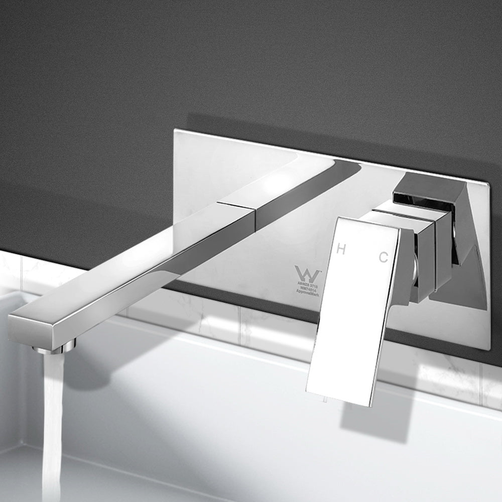 Cefito Bathroom Basin Mixer Tap Separate Faucet Vanity Laundry Chrome - Home & Garden > DIY - Rivercity House & Home Co. (ABN 18 642 972 209) - Affordable Modern Furniture Australia