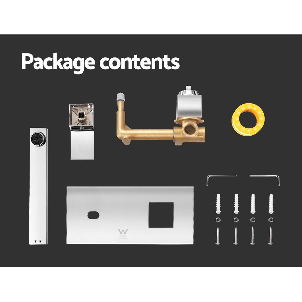 Cefito Bathroom Basin Mixer Tap Separate Faucet Vanity Laundry Chrome - Home & Garden > DIY - Rivercity House & Home Co. (ABN 18 642 972 209) - Affordable Modern Furniture Australia