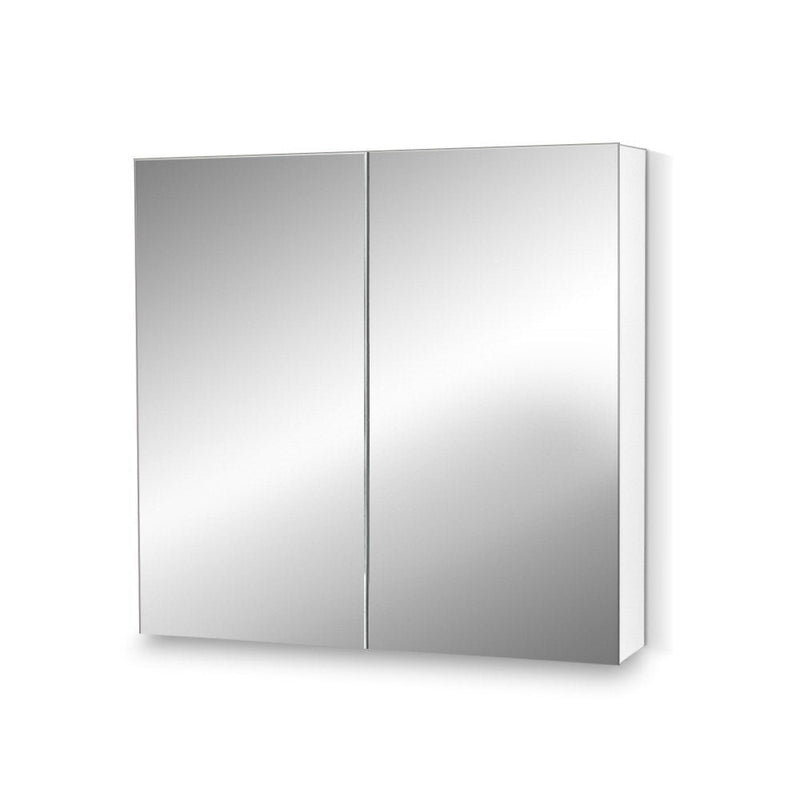 Cefito Bathroom Mirror Cabinet 750x720mm White - Furniture > Bathroom - Rivercity House & Home Co. (ABN 18 642 972 209) - Affordable Modern Furniture Australia