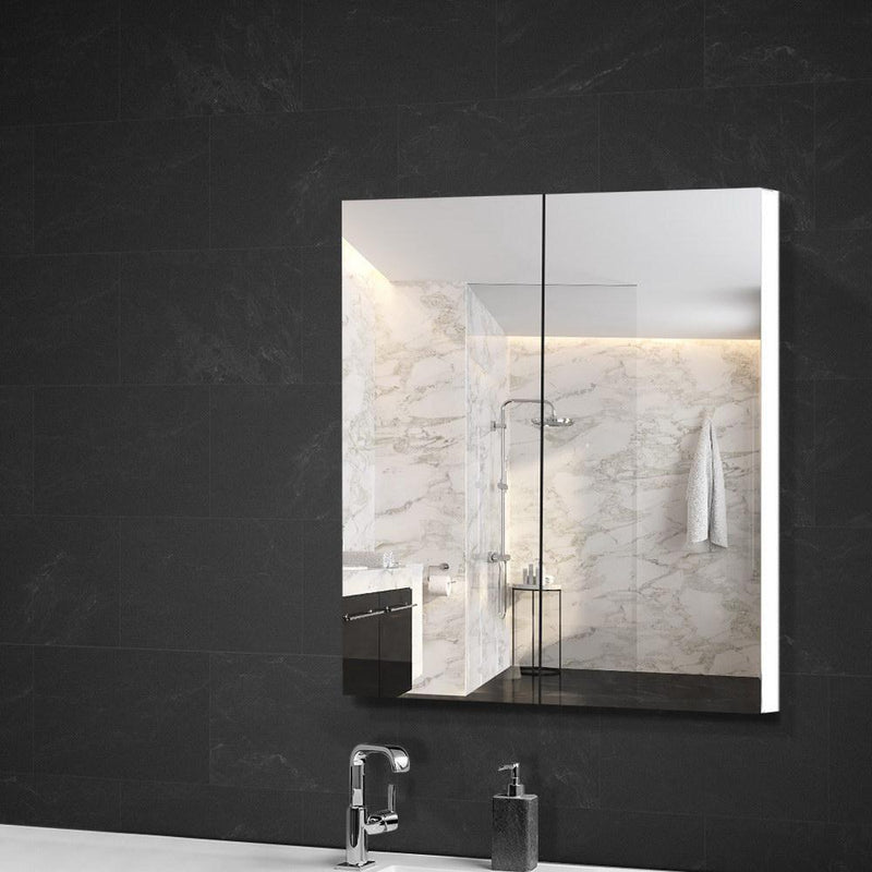 Cefito Bathroom Vanity Mirror with Storage Cabinet - White - Rivercity House & Home Co. (ABN 18 642 972 209) - Affordable Modern Furniture Australia