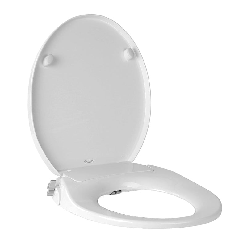 Cefito Electric Bidet Toilet Seat Cover Auto Smart Water Spray Wash Knob Control - Home & Garden > Bathroom Accessories - Rivercity House & Home Co. (ABN 18 642 972 209) - Affordable Modern Furniture Australia