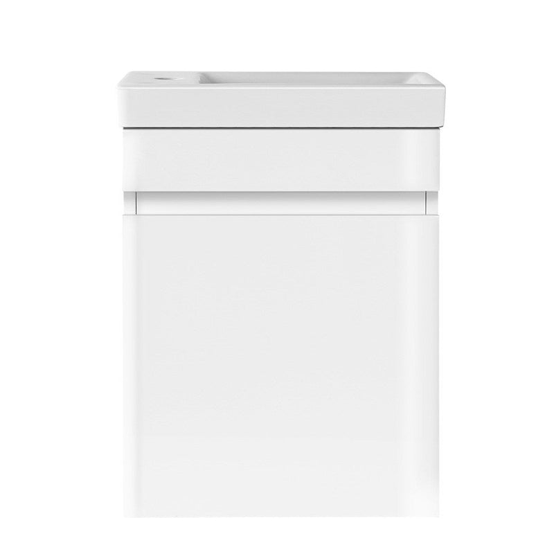 Cefito Vanity Unit 400mm with Basin White - Home & Garden > Bathroom Accessories - Rivercity House & Home Co. (ABN 18 642 972 209) - Affordable Modern Furniture Australia