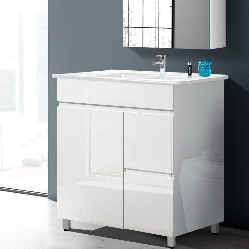 Cefito Vanity Unit 765mm Freestanding Basin Cabinet - Furniture > Bathroom - Rivercity House & Home Co. (ABN 18 642 972 209) - Affordable Modern Furniture Australia
