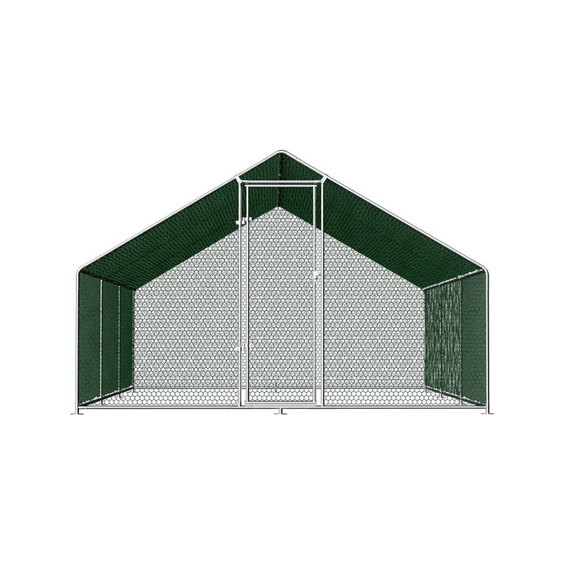 Chicken Coop Cage Run Rabbit Hutch Large Walk In Hen Enclosure Cover 3mx6m - Pet Care > Farm Supplies - Rivercity House & Home Co. (ABN 18 642 972 209)