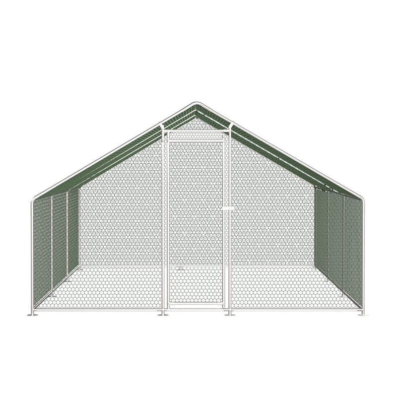 Chicken Coop Cage Run Rabbit Hutch Large Walk In Hen Enclosure Cover 3x6m - Pet Care > Farm Supplies - Rivercity House & Home Co. (ABN 18 642 972 209)