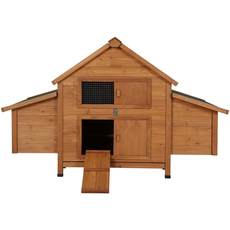 Chicken Coop Large Rabbit Hutch House Run Cage Wooden Outdoor Pet Hutch - Pet Care > Coops & Hutches - Rivercity House & Home Co. (ABN 18 642 972 209) - Affordable Modern Furniture Australia