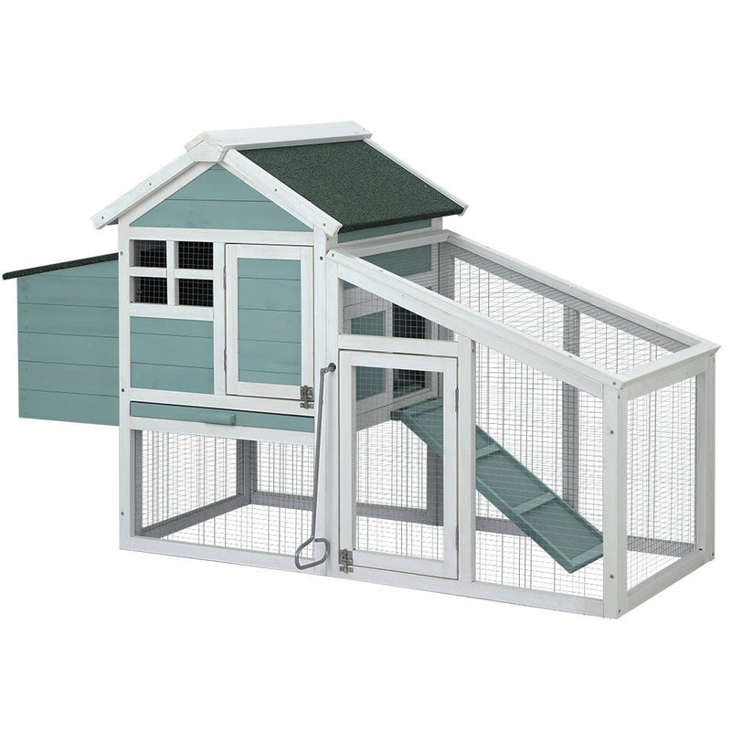 Chicken Coop Rabbit Hutch Large House Run Cage Wooden Outdoor Pet Hutch - Pet Care > Coops & Hutches - Rivercity House & Home Co. (ABN 18 642 972 209)
