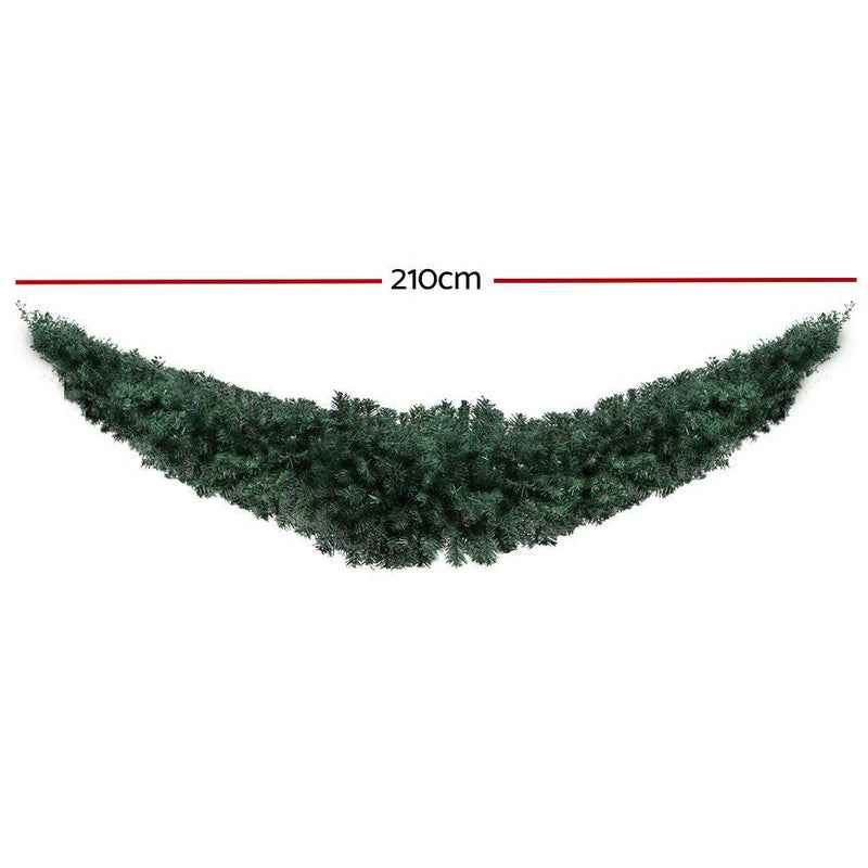 Christmas Garland Wreath Decoration - 7FT / 2.1 M - Brand > Jingle Jollys - Rivercity House And Home Co.