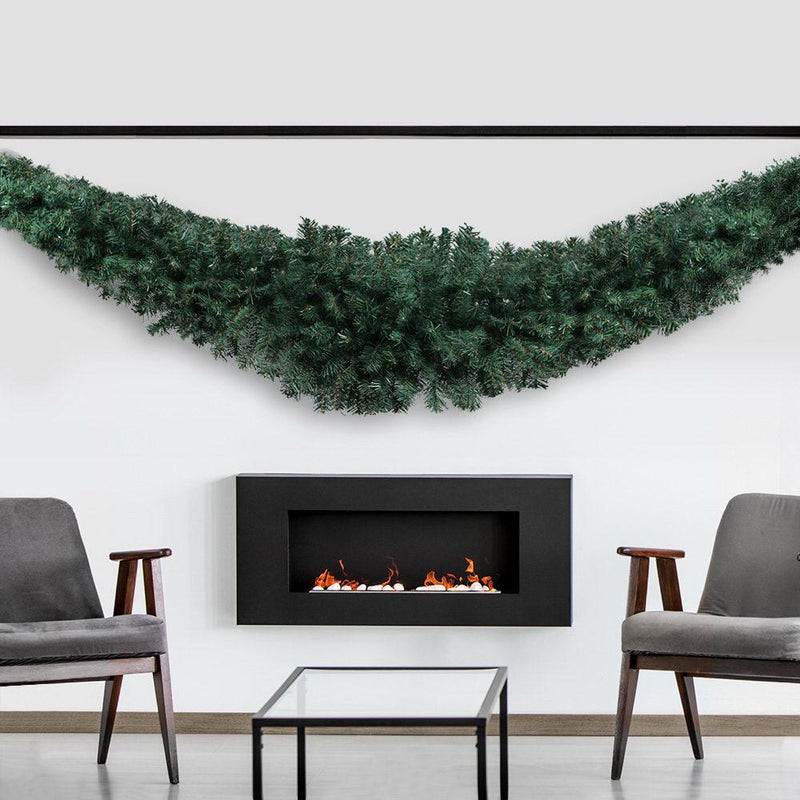 Christmas Garland 2.4M Xmas Wreath Decoration - Rivercity House & Home Co. (ABN 18 642 972 209) - Affordable Modern Furniture Australia