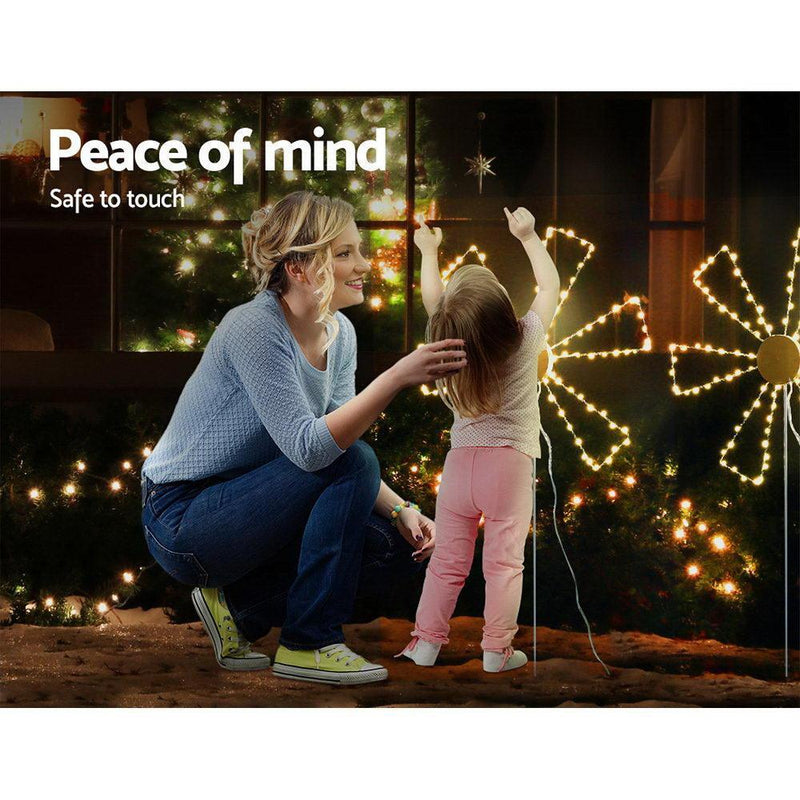 Christmas Motif Lights LED Spinner Windmill Waterproof Outdoor - Occasions - Rivercity House And Home Co.