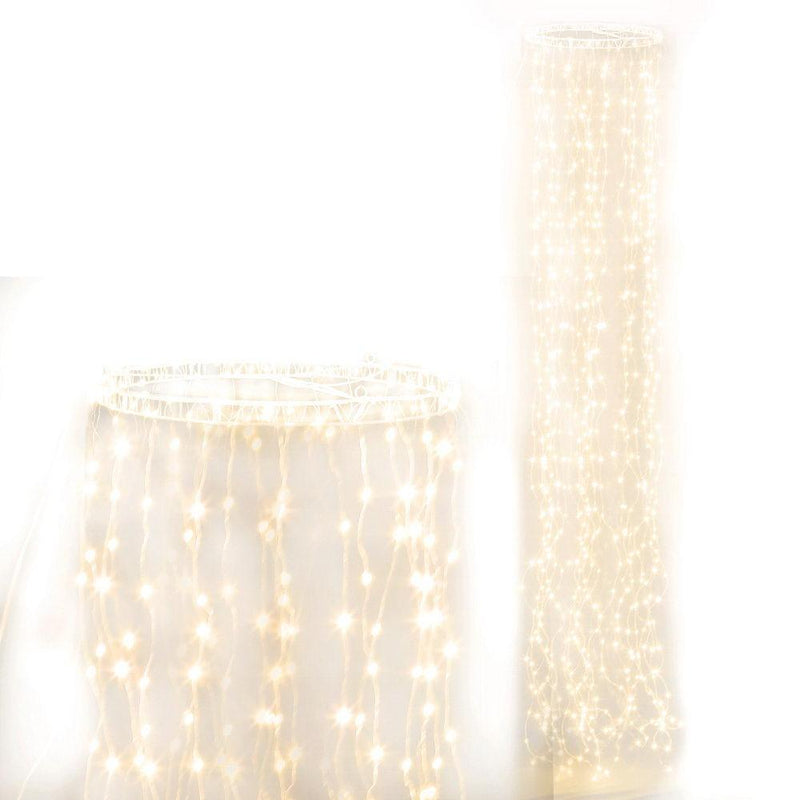 Christmas Motif Lights String Waterfall Fairy 720 LED Wedding 3M - Occasions > Christmas - Rivercity House & Home Co. (ABN 18 642 972 209) - Affordable Modern Furniture Australia