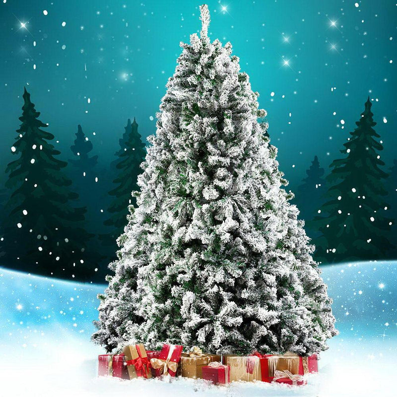 Christmas Tree 2.1M 7FT Xmas Decorations Snow Home Decor 1106 Tips - Occasions > Christmas - Rivercity House And Home Co.