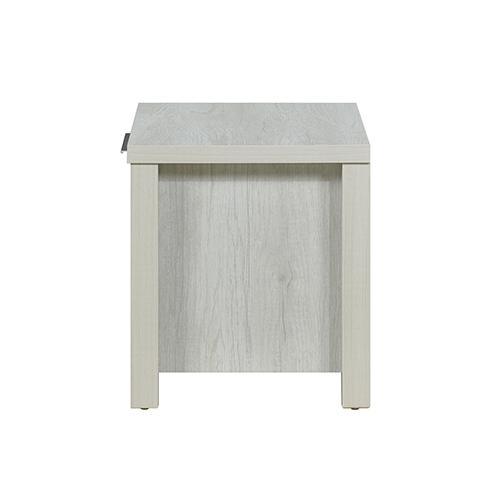 Cielo Bedside Table With Drawer White Ash - Rivercity House & Home Co. (ABN 18 642 972 209) - Affordable Modern Furniture Australia