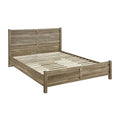 Cielo Wooden Queen Bed Frame Oak Natural