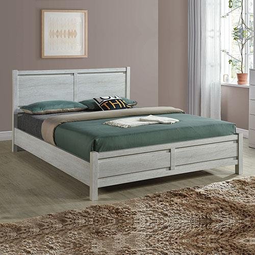 Cielo Wooden Queen Bed Frame White Ash - Rivercity House & Home Co. (ABN 18 642 972 209) - Affordable Modern Furniture Australia