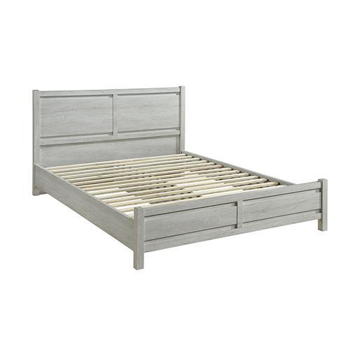 Cielo Wooden Queen Bed Frame White Ash - Rivercity House & Home Co. (ABN 18 642 972 209) - Affordable Modern Furniture Australia