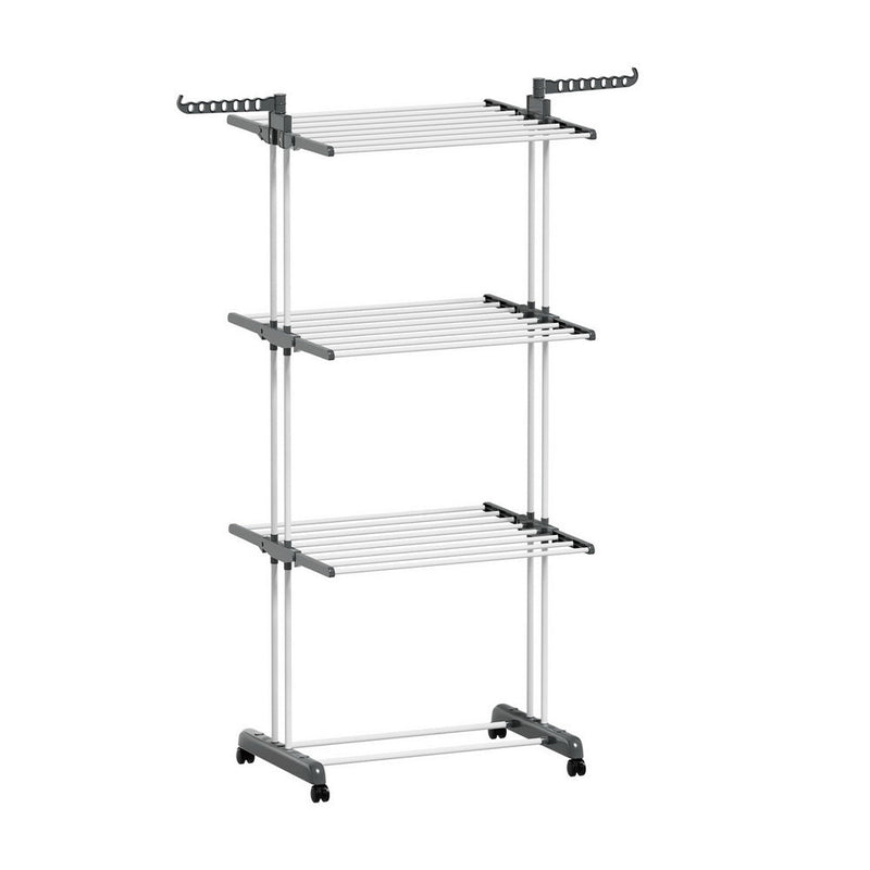 Clothes Drying Rack 173cm Coat Aier Hanger Foldable - Furniture > Bedroom - Rivercity House & Home Co. (ABN 18 642 972 209) - Affordable Modern Furniture Australia