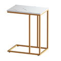 Living Room Side Table - White