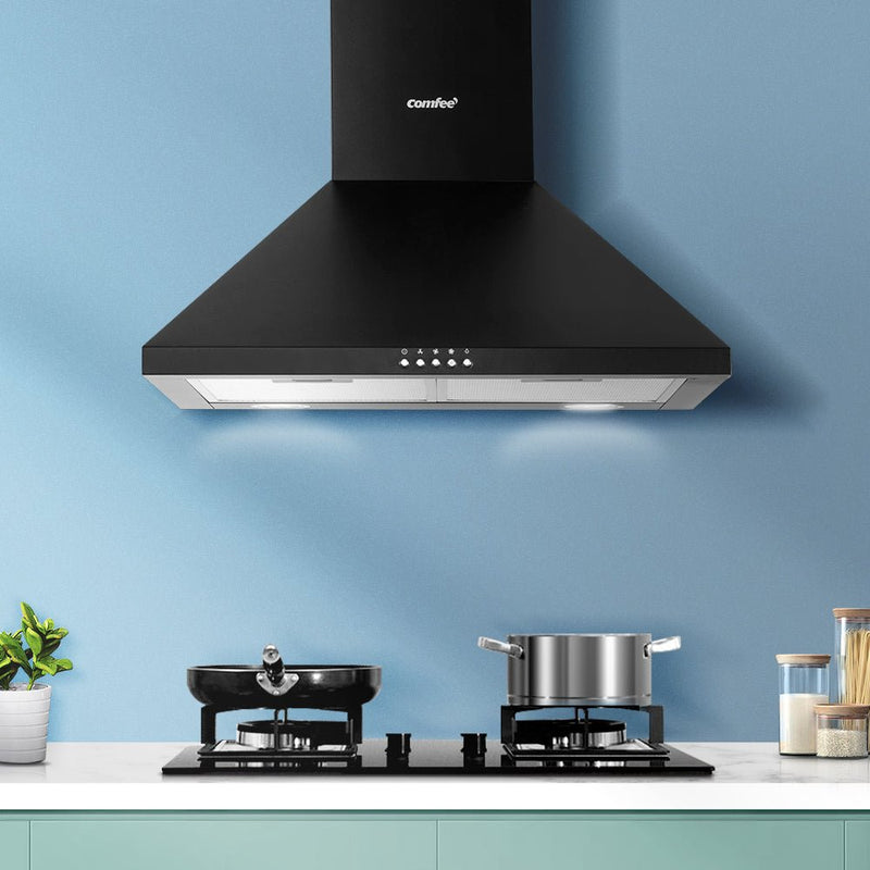 Comfee Rangehood 600mm Home Kitchen Wall Mount Canopy With 2 PCS Filter Replacement - Appliances > Kitchen Appliances - Rivercity House & Home Co. (ABN 18 642 972 209) - Affordable Modern Furniture Australia