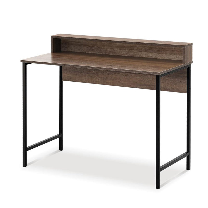 Compact Computer Desk with Shelf - Rivercity House & Home Co. (ABN 18 642 972 209) - Affordable Modern Furniture Australia