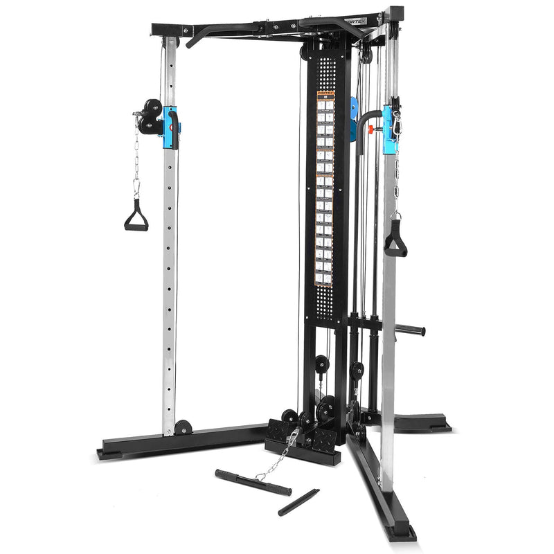 CORTEX FT10 Cable Crossover Station + 80kg Olympic Tri-Grip Weight Plate Package - Sports & Fitness > Fitness Accessories - Rivercity House & Home Co. (ABN 18 642 972 209)