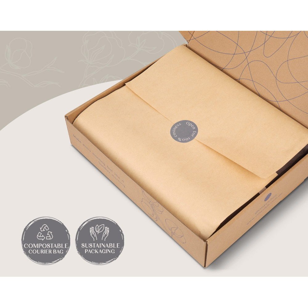 Deluxe Sheet Set Cotton Sheets Double Vanilla Rhubarb - Home & Garden > Bedding - Rivercity House & Home Co. (ABN 18 642 972 209) - Affordable Modern Furniture Australia