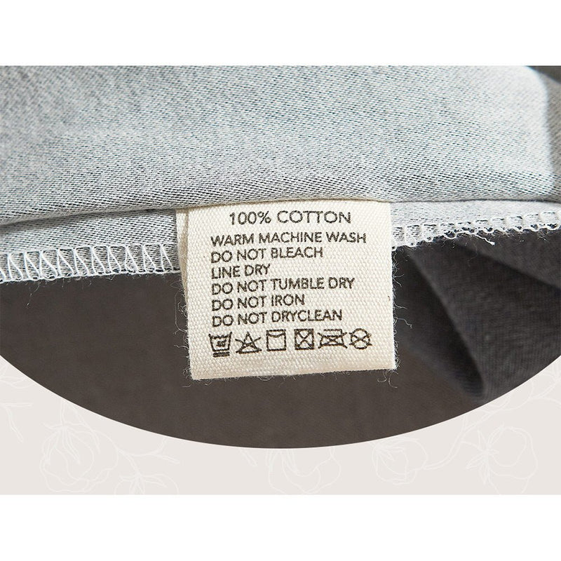 Cosy Club Sheet Set Cotton Sheets Single Blue Dark Grey - Home & Garden > Bedding - Rivercity House & Home Co. (ABN 18 642 972 209)