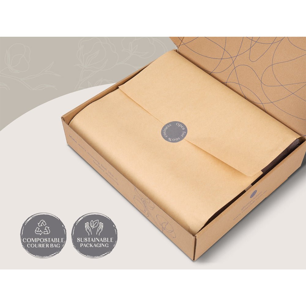 Sheet Set Cotton Sheets Single Orange Brown - Home & Garden > Bedding - Rivercity House & Home Co. (ABN 18 642 972 209) - Affordable Modern Furniture Australia