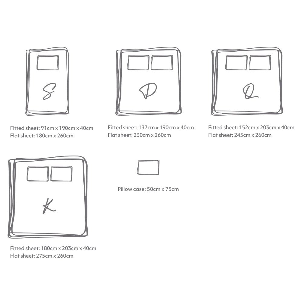 Deluxe Washed Cotton Sheet Set Grey Double - Home & Garden > Bedding - Rivercity House & Home Co. (ABN 18 642 972 209) - Affordable Modern Furniture Australia